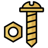 fastening icon fastening icon